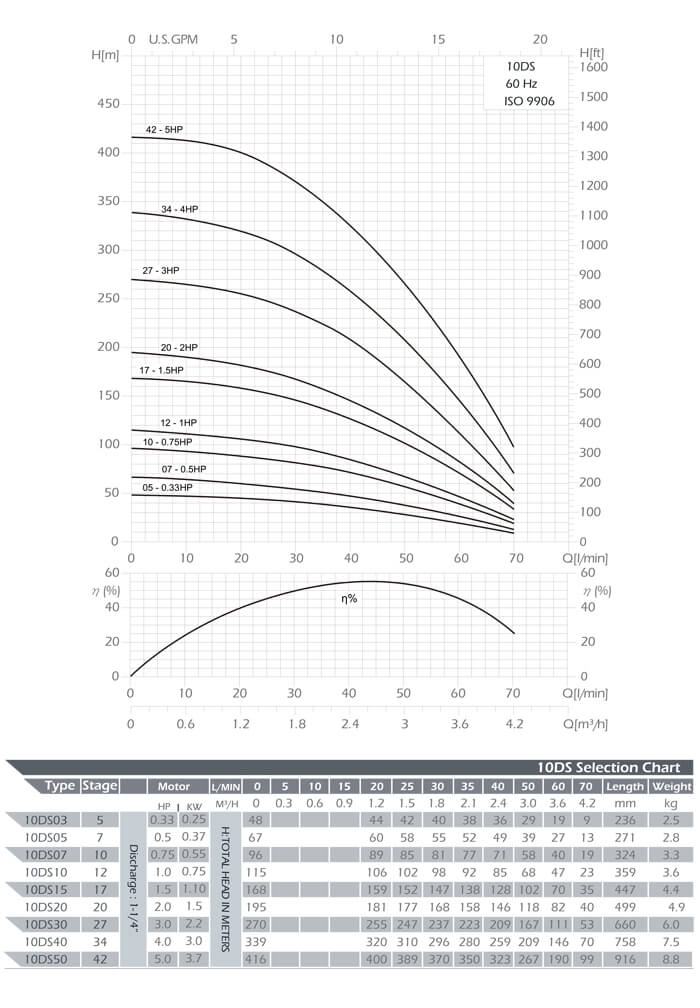 DS Series Submersible Pump