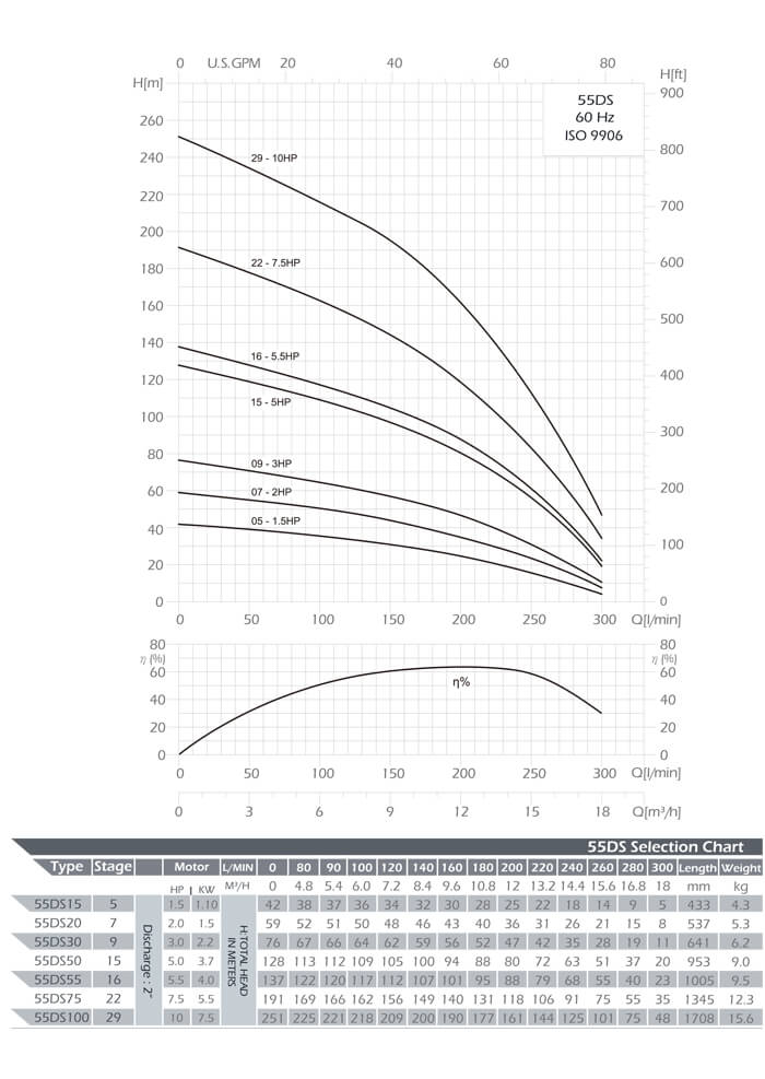 DS Series Submersible Pump